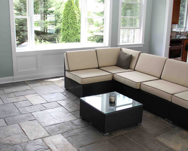 Pool House Living Area