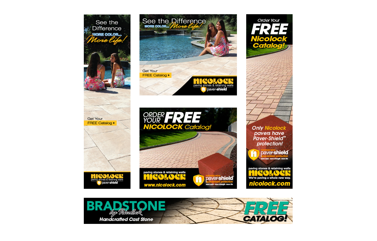 Nicolock Web Banner Ads
