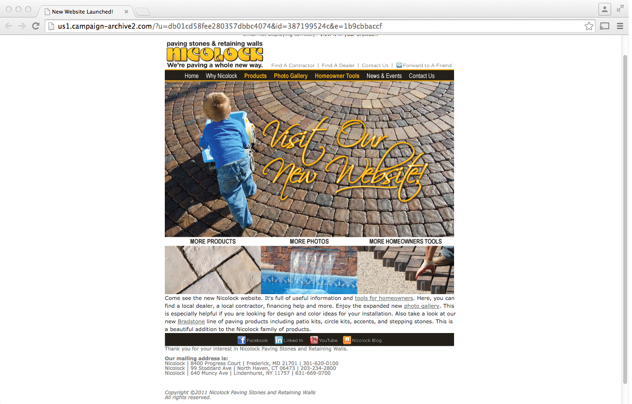 Nicolock Email Marketing